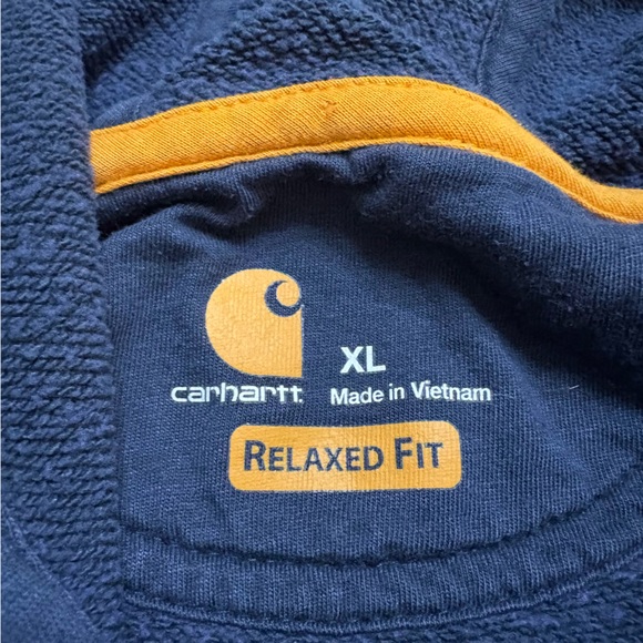 CARHARTT FORCE® DELMONT SIGNATURE GRAPHIC HOODED SWEATSHIRT Style #103873 XL - Picture 5 of 11